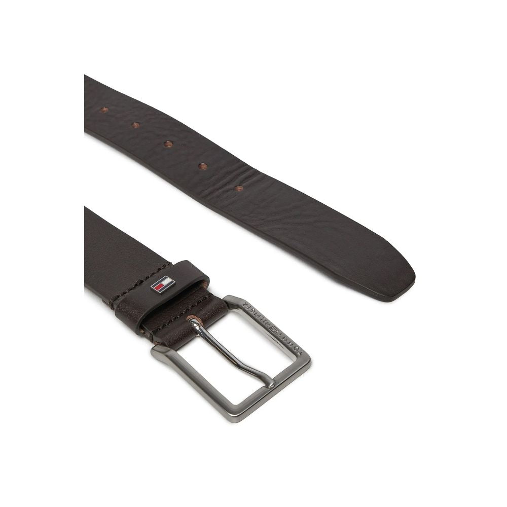 Ceinture en cuir marron Tommy Hilfiger