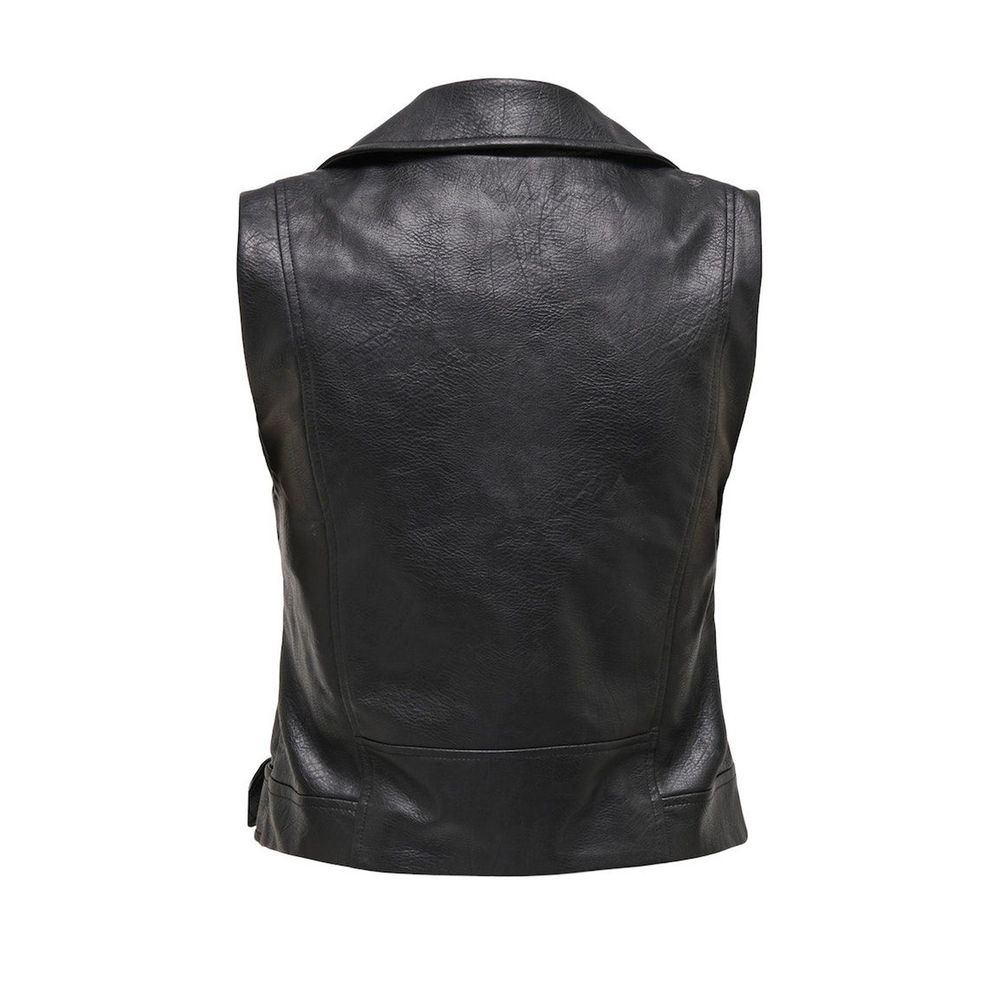 Vestes et manteaux en polyester noir uniquement