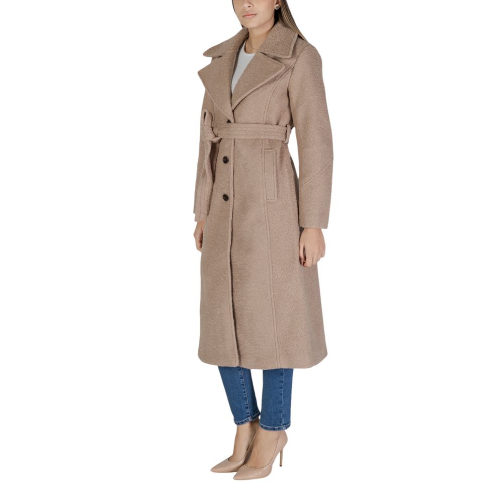 Vestes et manteaux en polyester beige Vila Clothes