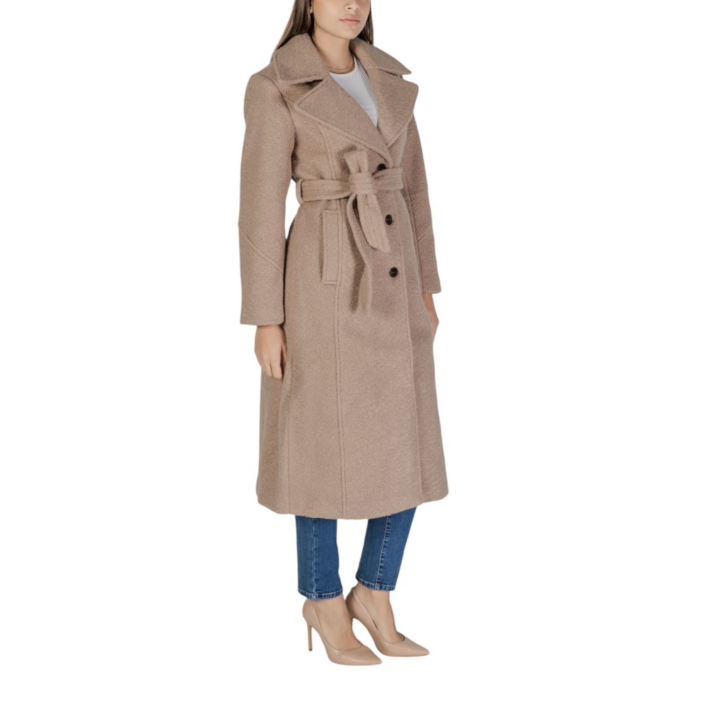 Vestes et manteaux en polyester beige Vila Clothes
