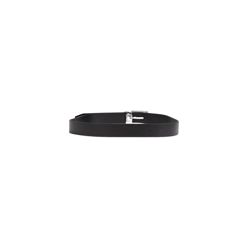Ceinture en cuir noir Guess
