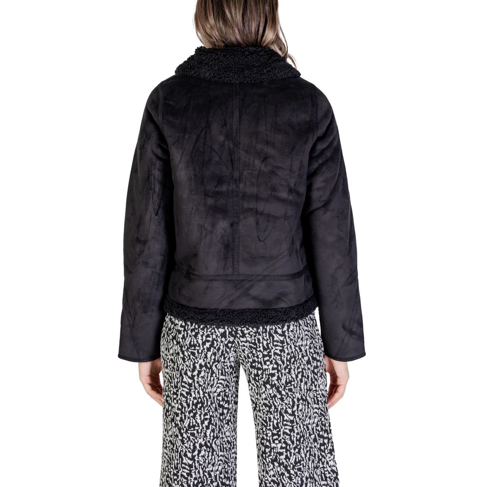 Vestes et manteaux en polyester noir Street One