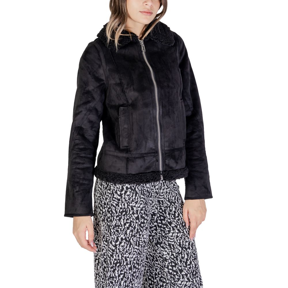 Vestes et manteaux en polyester noir Street One