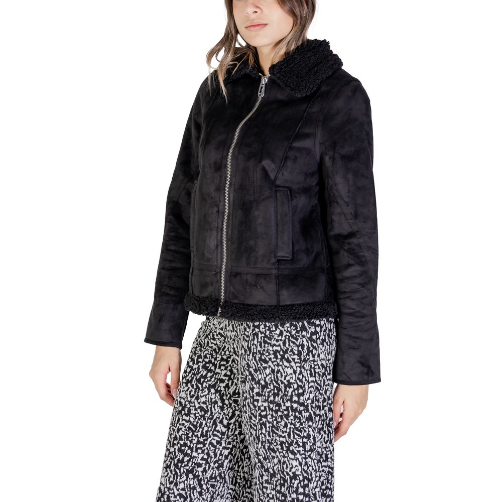 Vestes et manteaux en polyester noir Street One