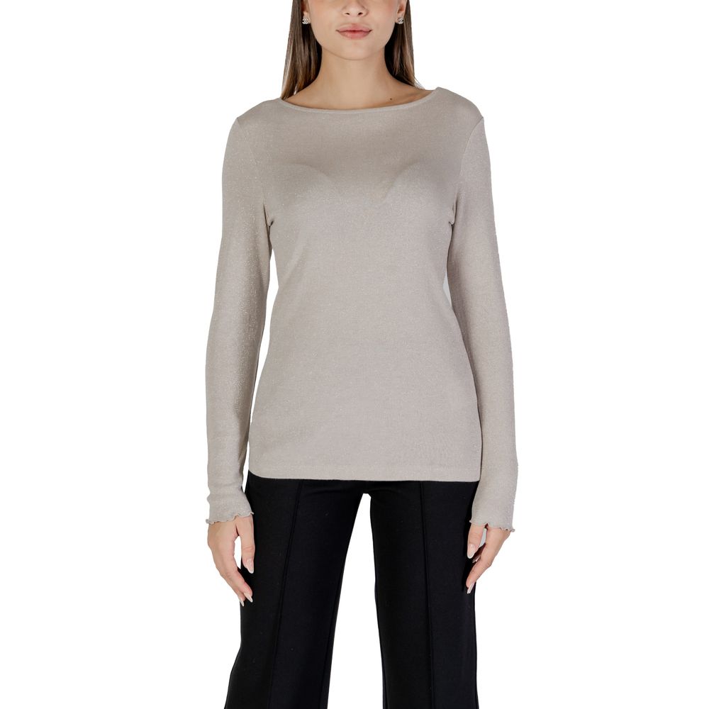 Haut et t-shirt en viscose beige Street One