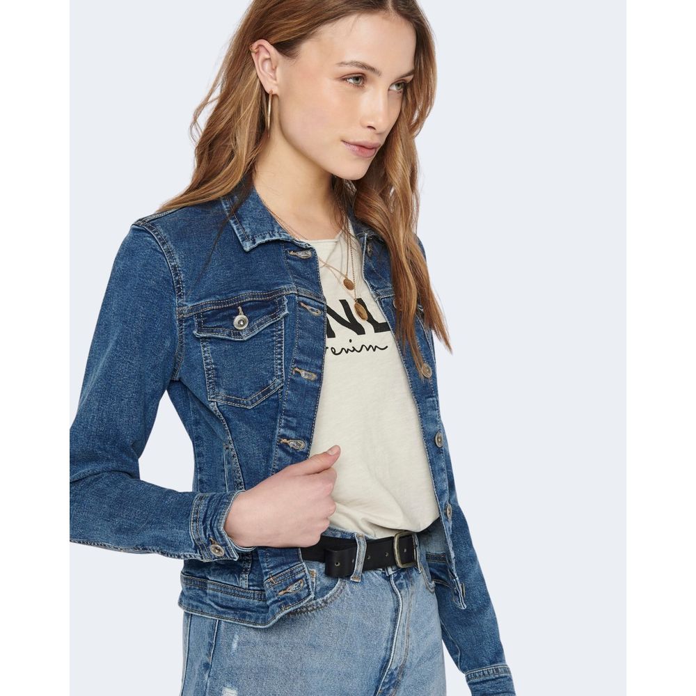 Vestes et manteaux en coton bleu uniquement
