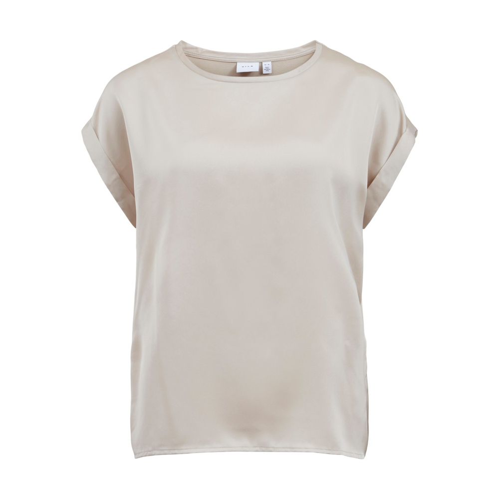 T-shirt en coton doré Vila Clothes