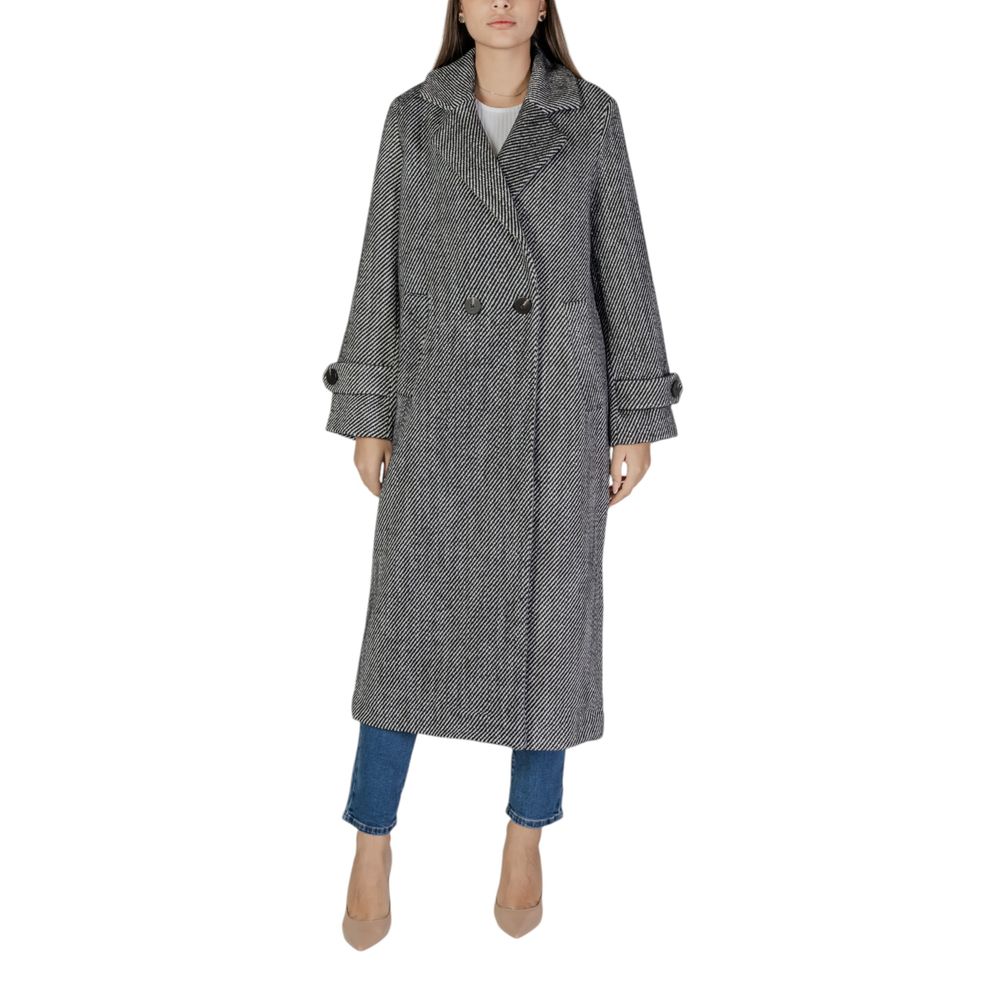 Vestes et manteaux en polyester noir Vila Clothes