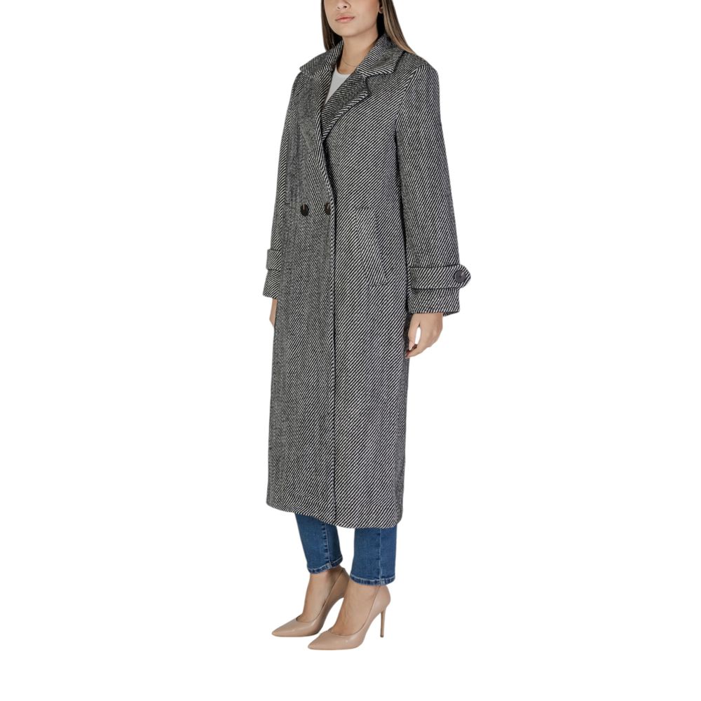 Vestes et manteaux en polyester noir Vila Clothes