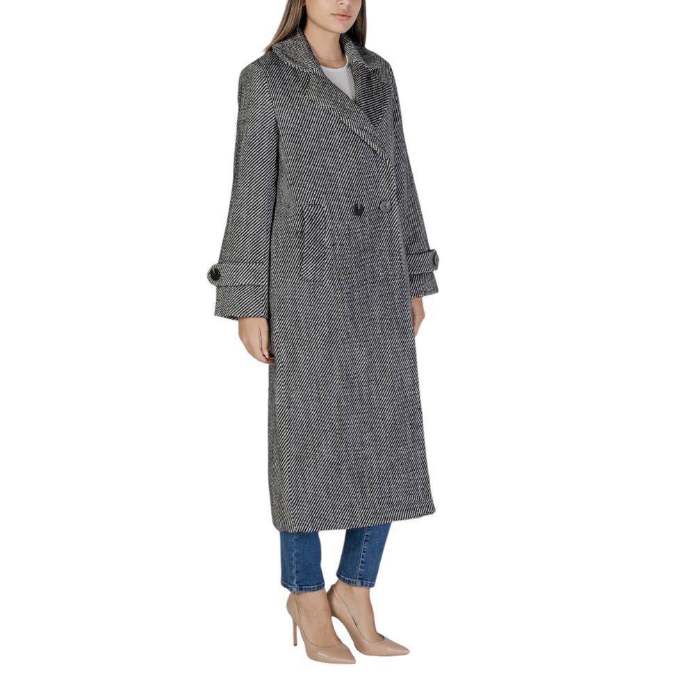 Vestes et manteaux en polyester noir Vila Clothes