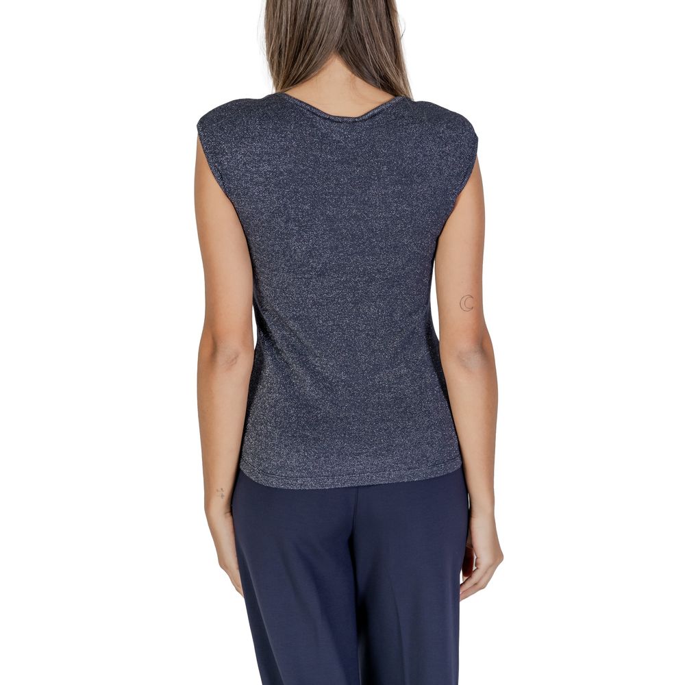 Street One Blue Viscose Tank Top by Street One