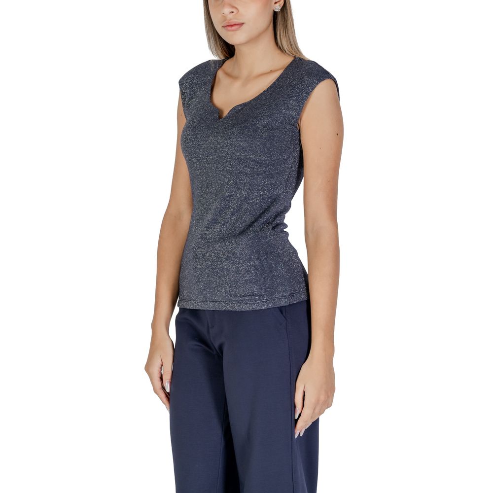 Street One Blue Viscose Tank Top by Street One