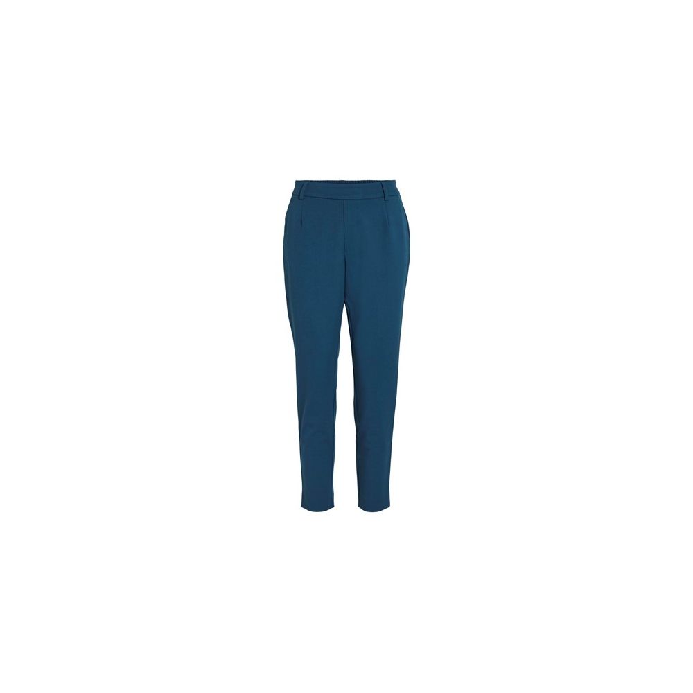 Vila Clothes Blue Polyester Pant by Vila Clothes