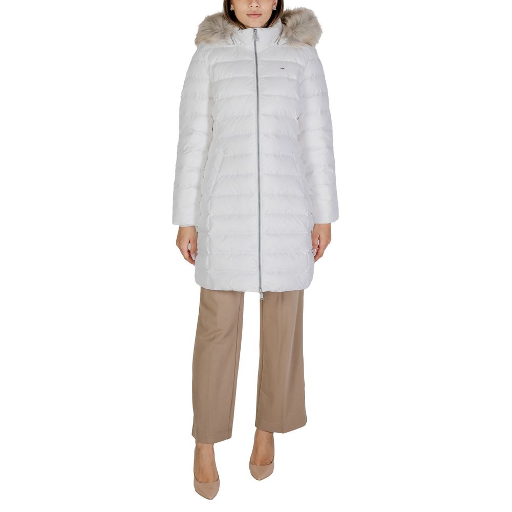 Vestes et manteaux Tommy Hilfiger Jeans blancs en polyester recyclé