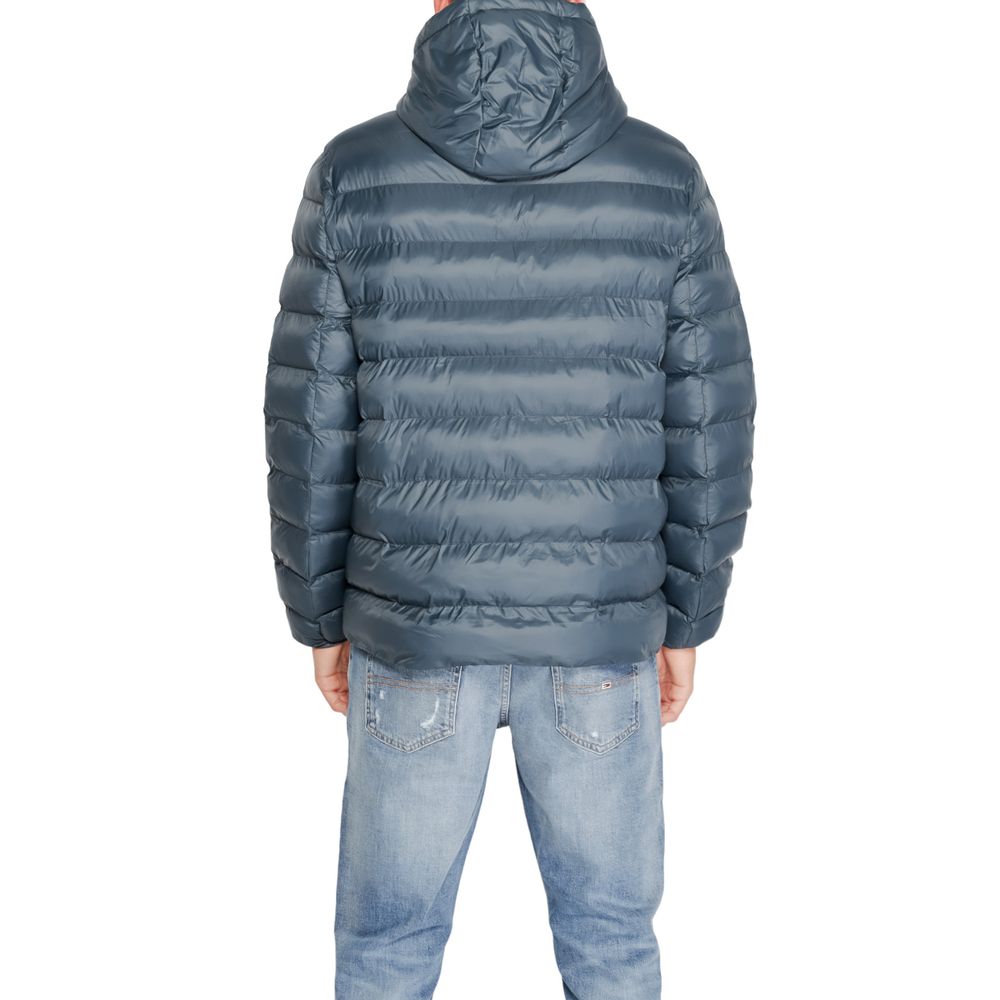 Calvin Klein Black Recycled Polyester Jackets & Coat by Calvin Klein