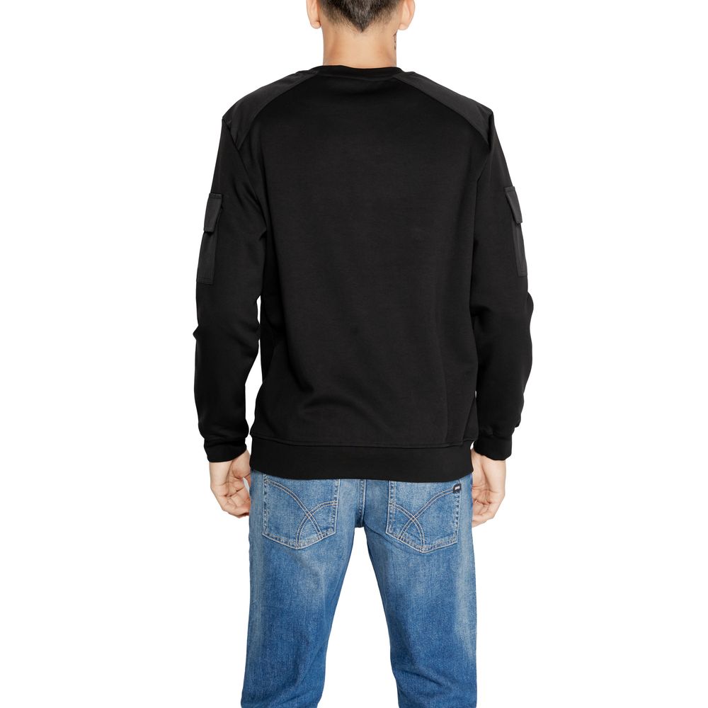 Antony Morato Black Cotton Sweatshirt by Antony Morato