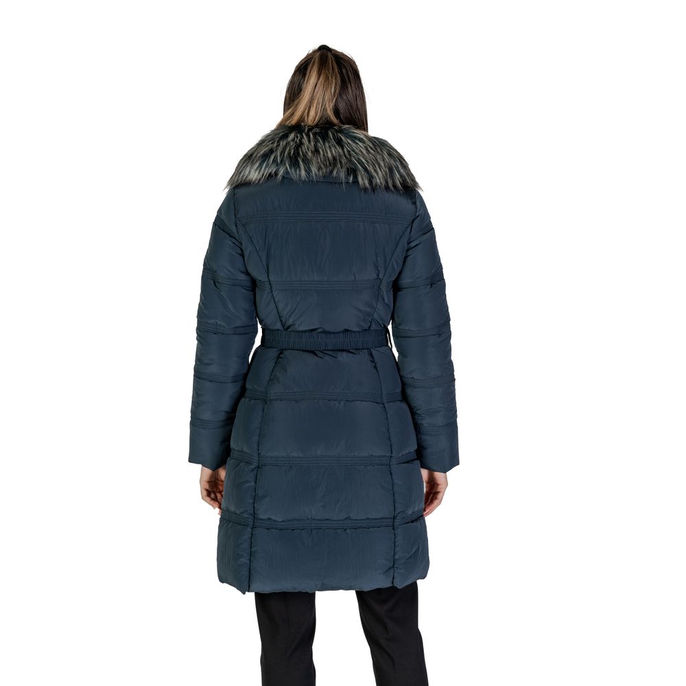 Vestes et manteaux en polyester noir Guess