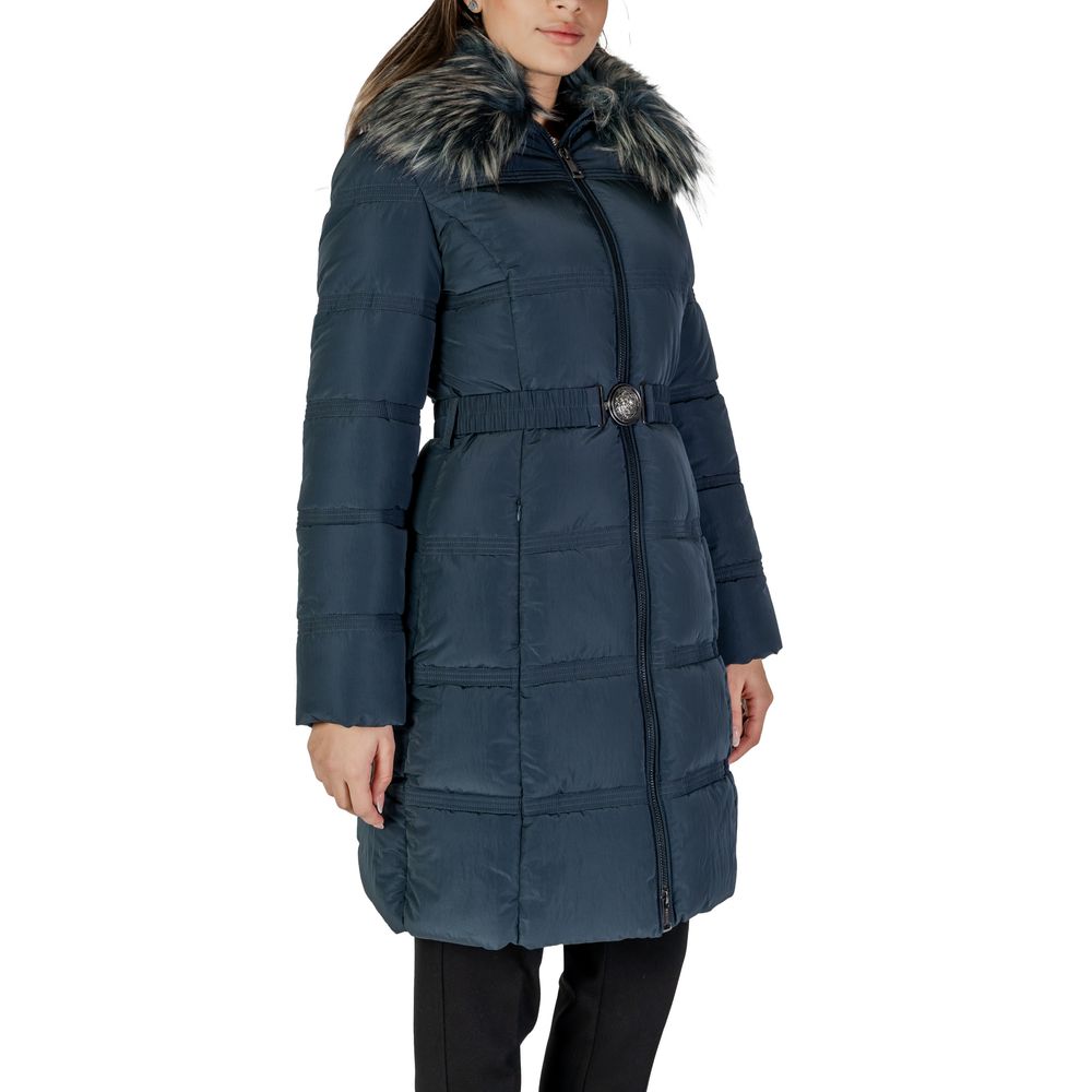 Vestes et manteaux en polyester noir Guess