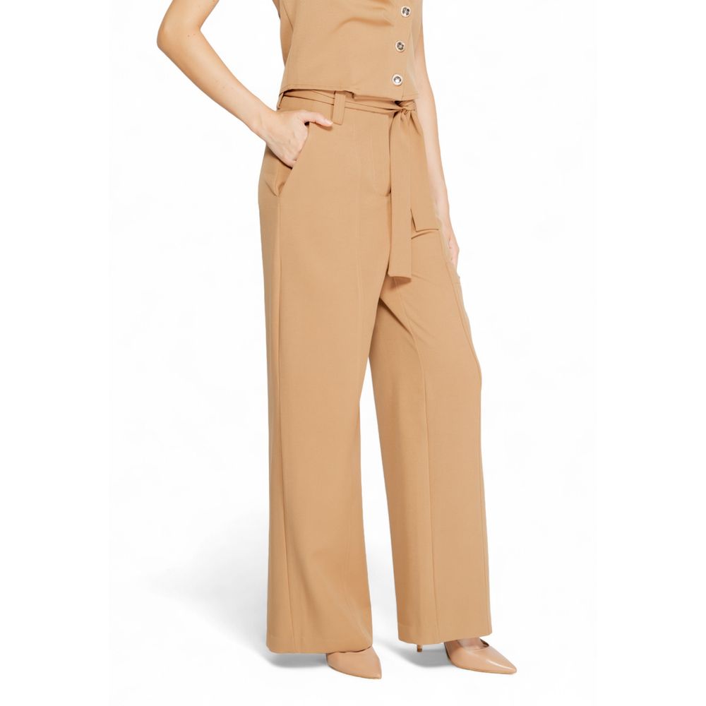 Rinascimento Beige Polyester Pant