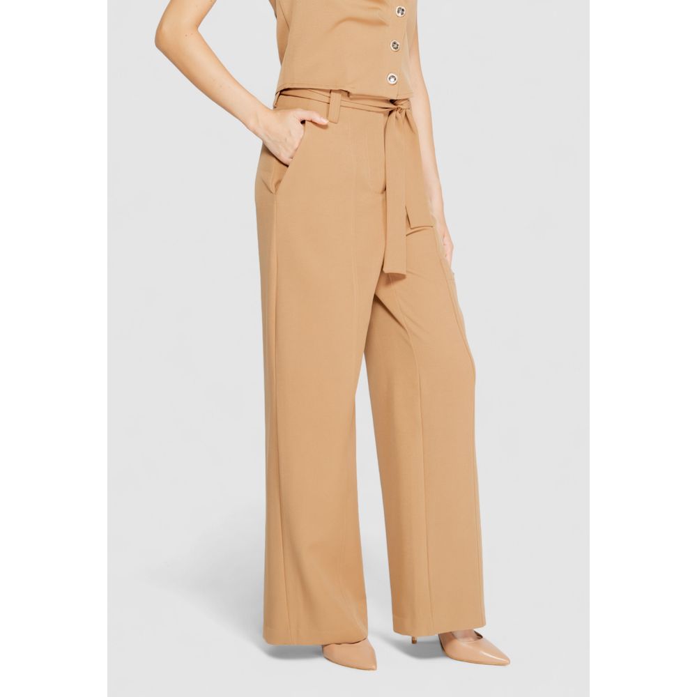 Rinascimento Beige Polyester Pant