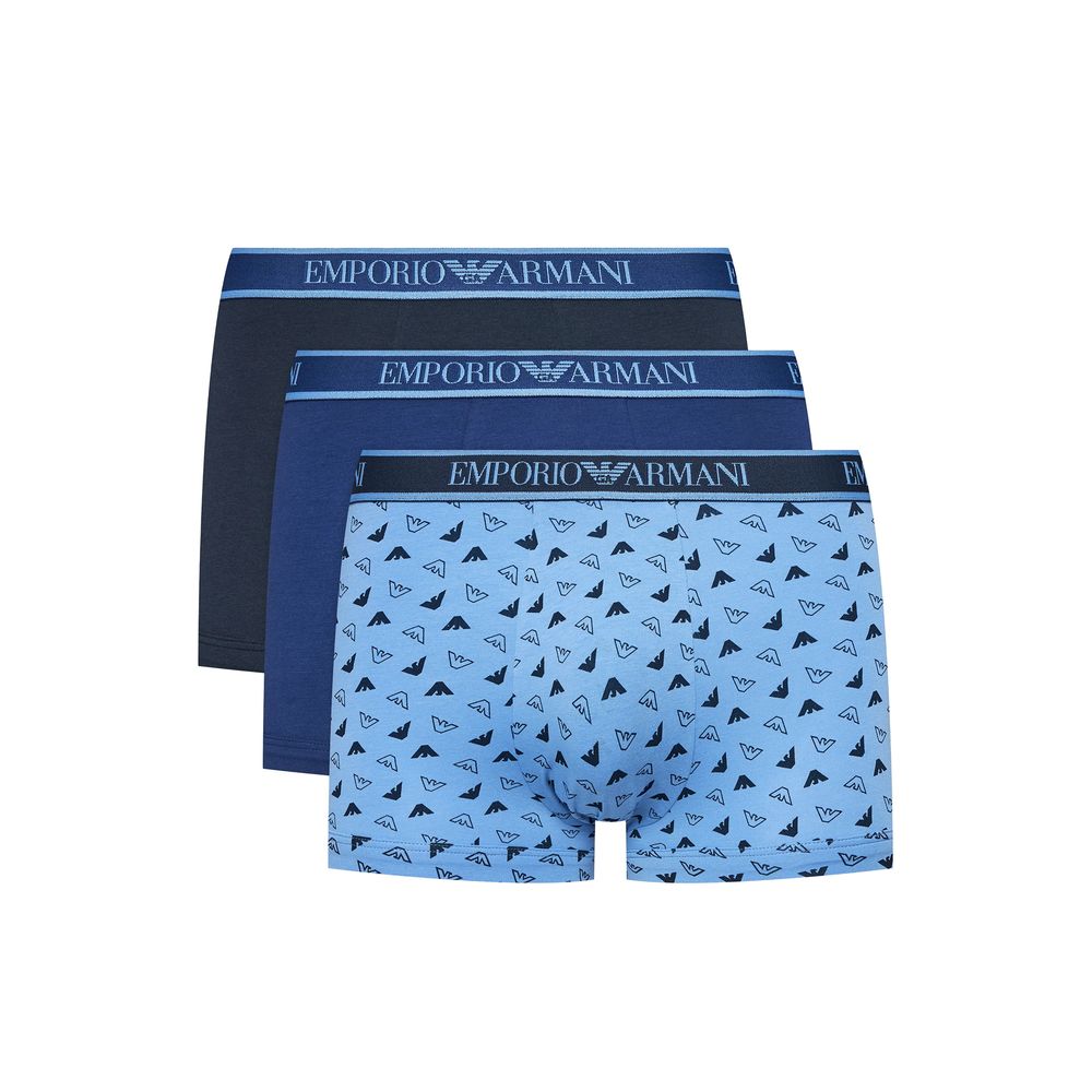 Sous-vêtements Emporio Armani en coton bleu