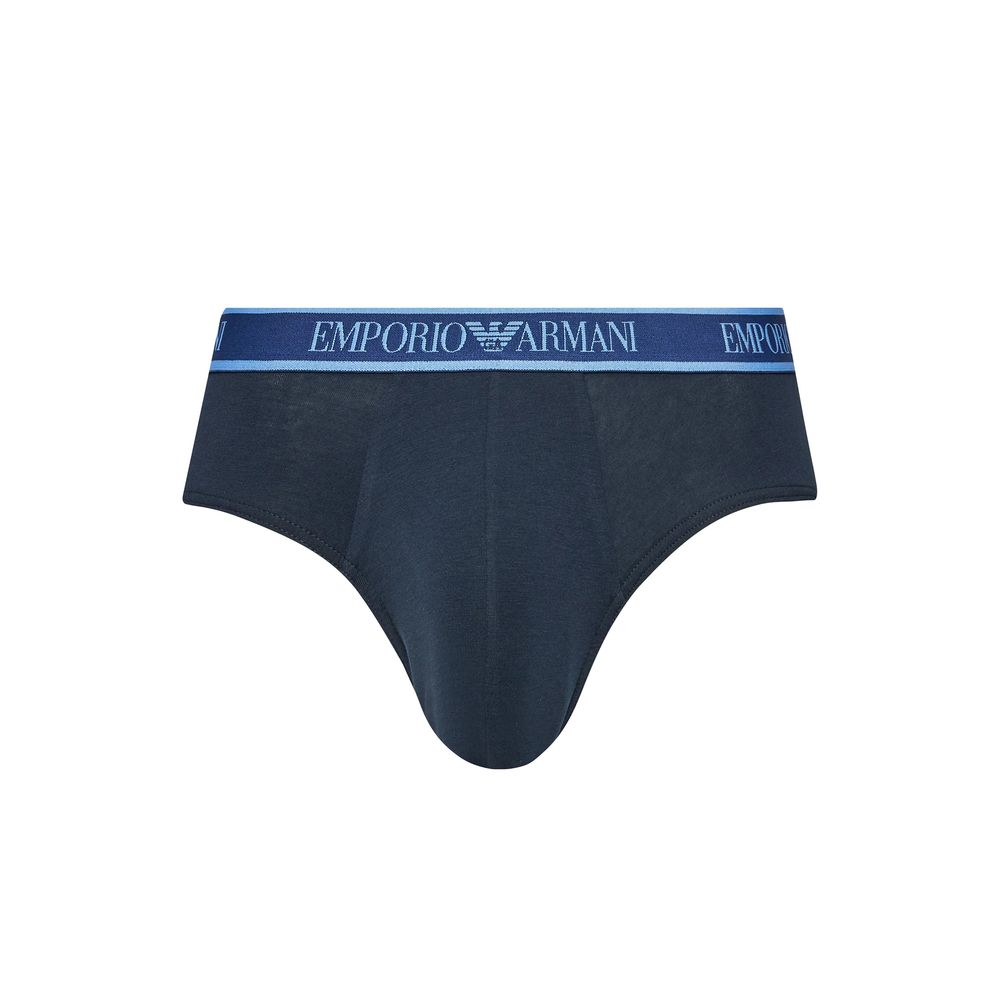 Sous-vêtements Emporio Armani en coton bleu