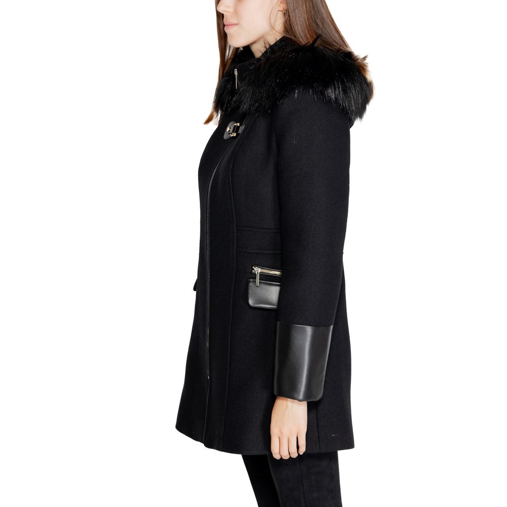Vestes et manteaux en laine noire Morgan De Toi