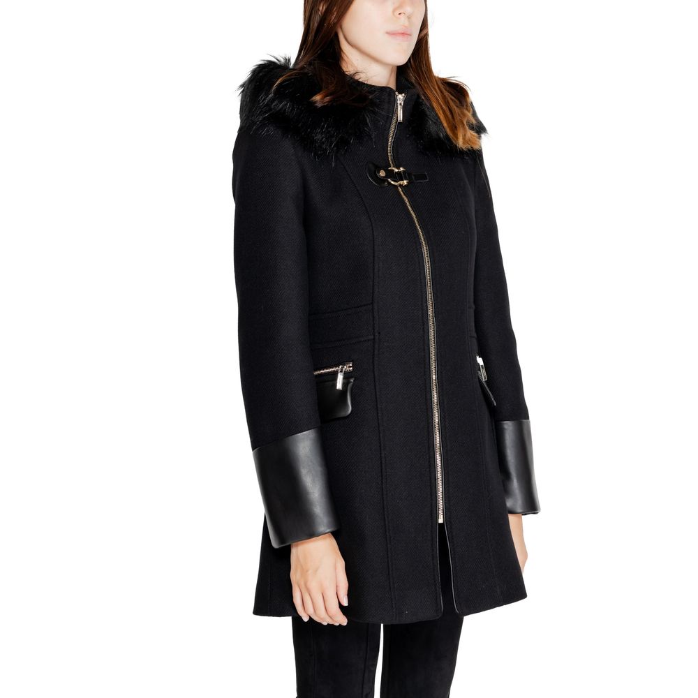 Vestes et manteaux en laine noire Morgan De Toi