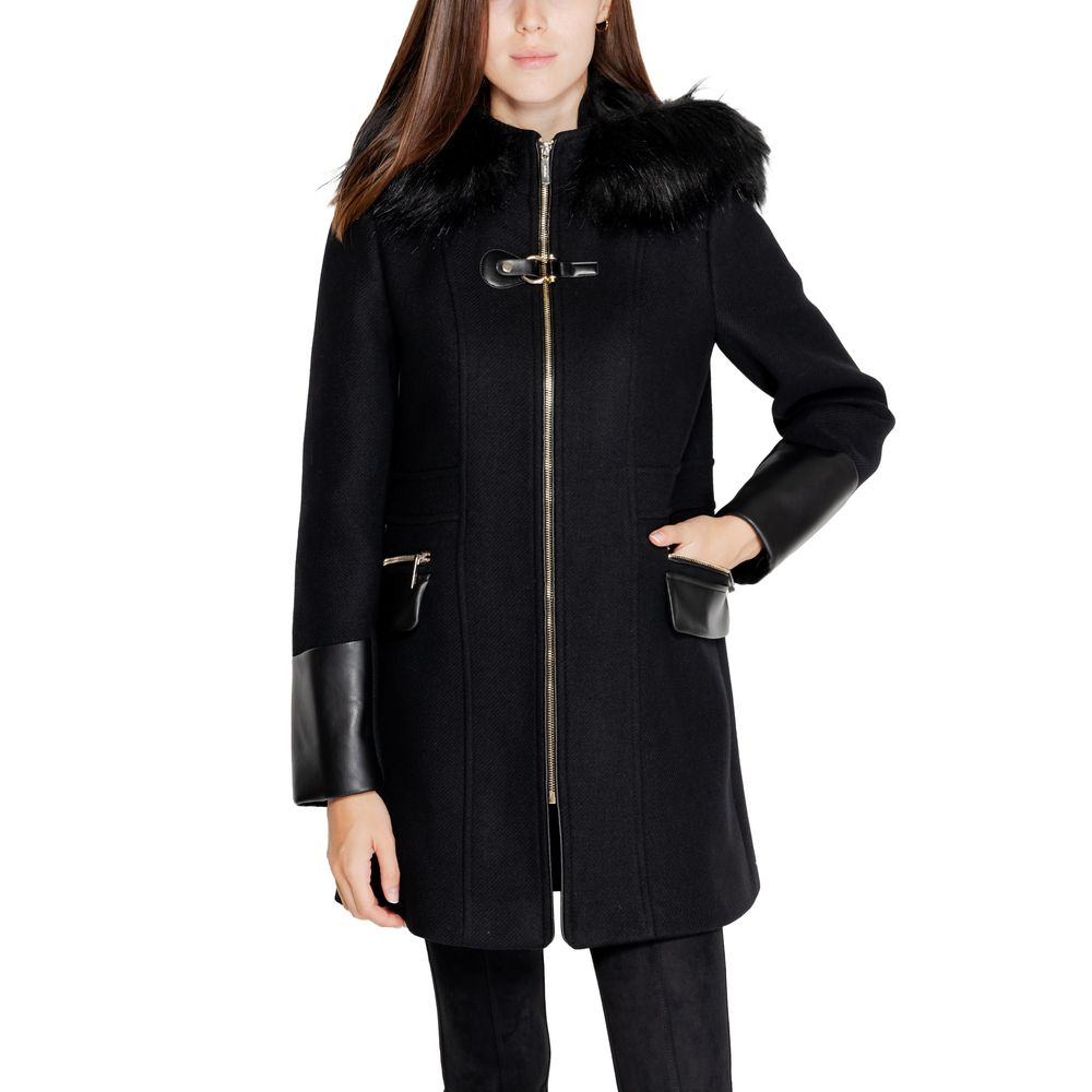 Vestes et manteaux en laine noire Morgan De Toi