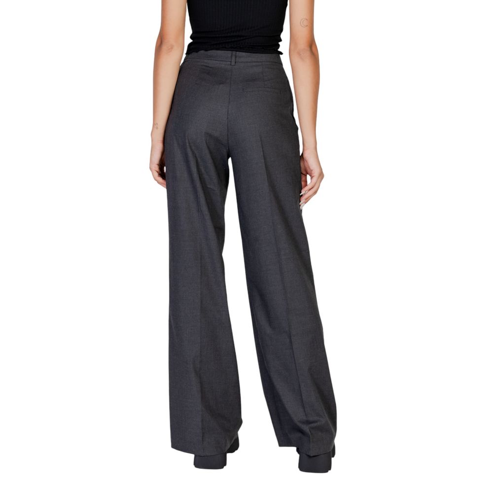Morgan De Toi Gray Polyester Pant by Morgan De Toi