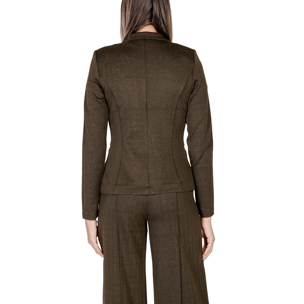 Costumes et blazers en polyester vert ICHI