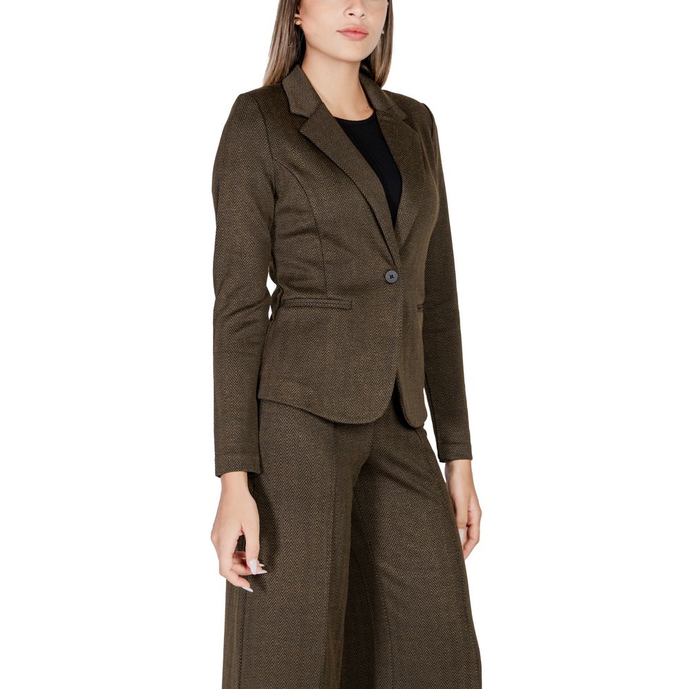Costumes et blazers en polyester vert ICHI