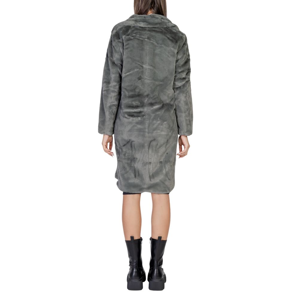 Vestes et manteaux en polyester noir ICHI