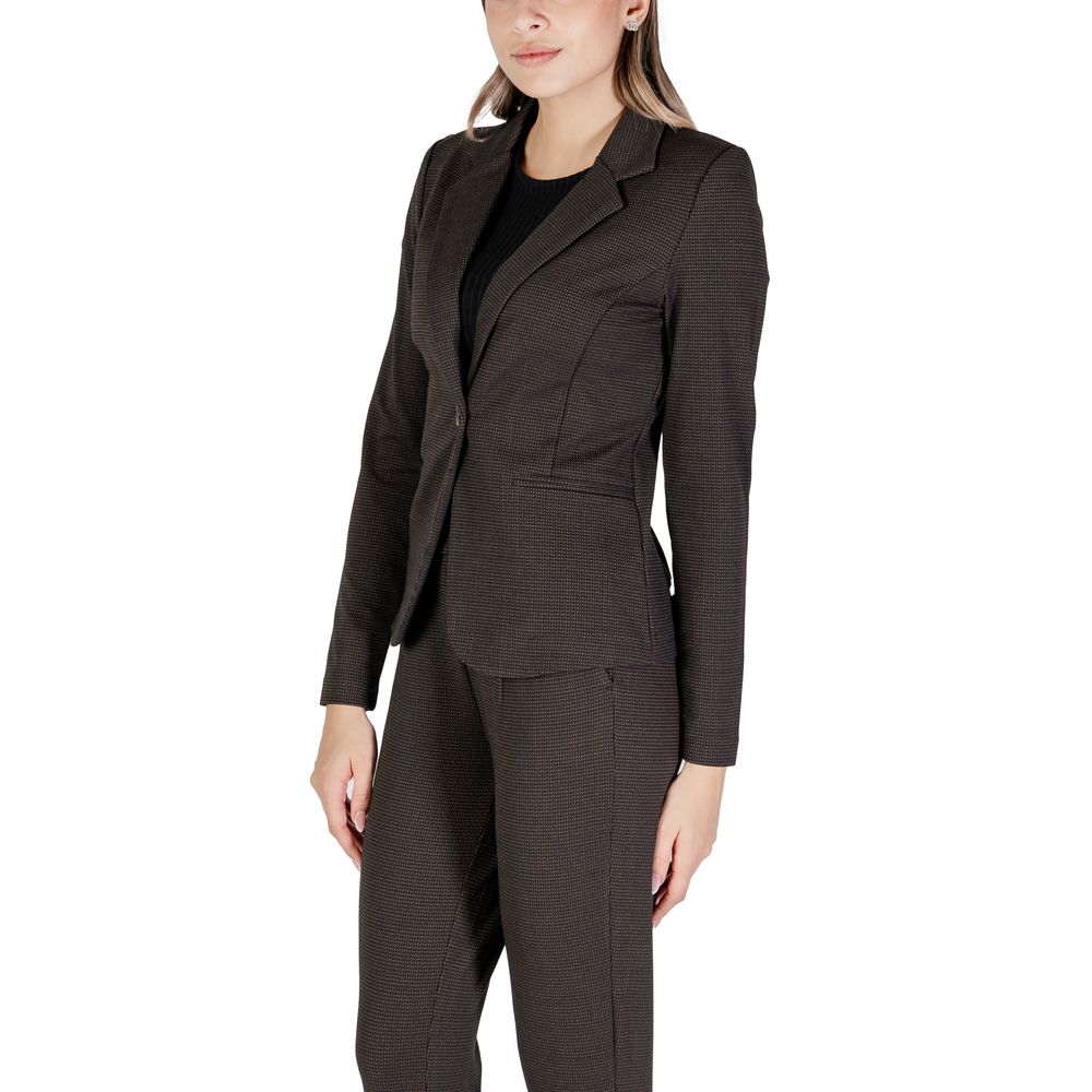 Costumes et blazers en polyester marron ICHI