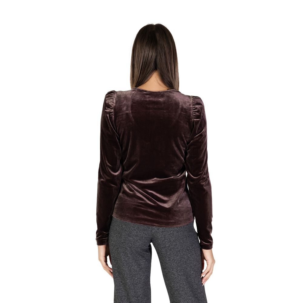 B.Young Brown Polyester Sportswear by B.Young