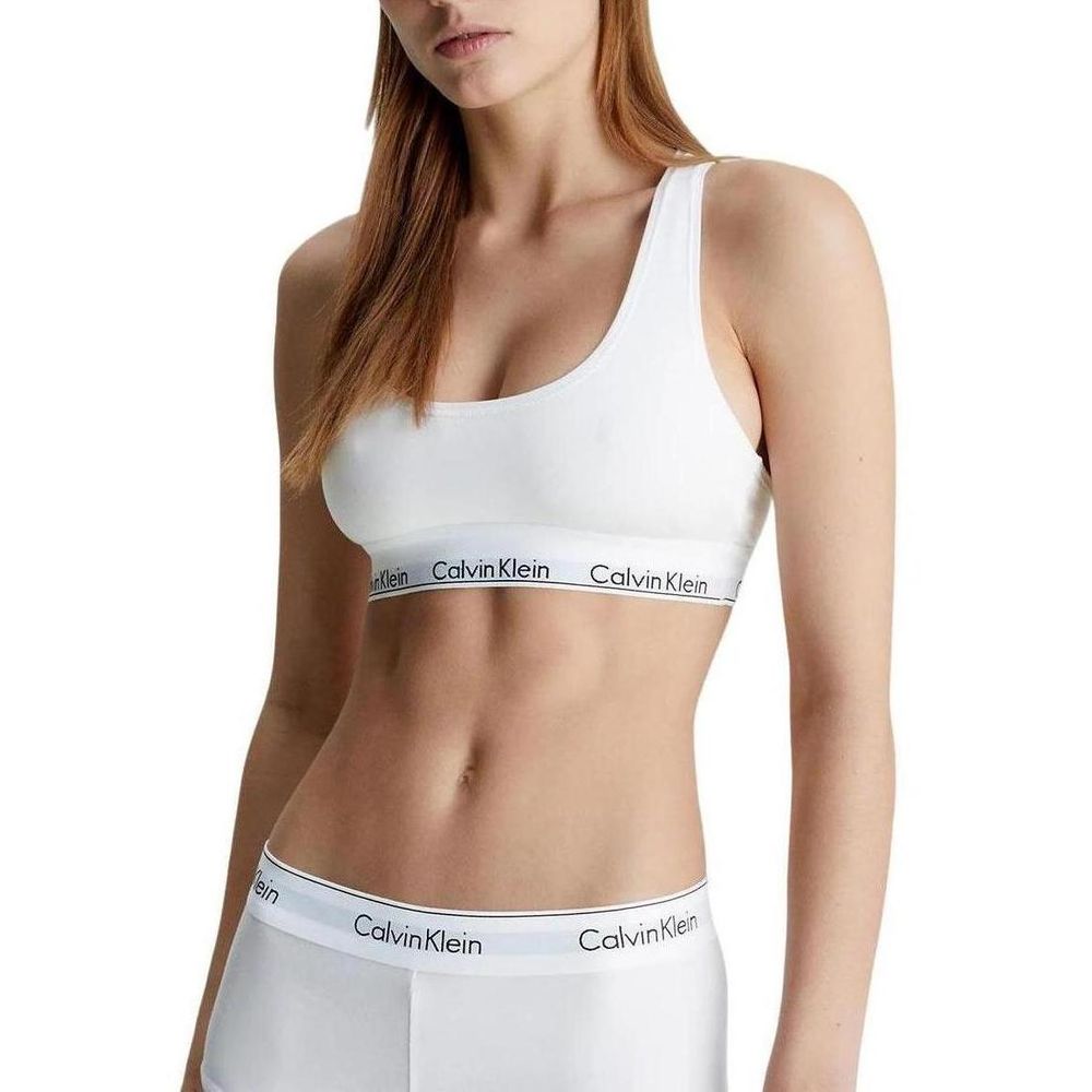 Soutien-gorge en coton blanc Calvin Klein Underwear
