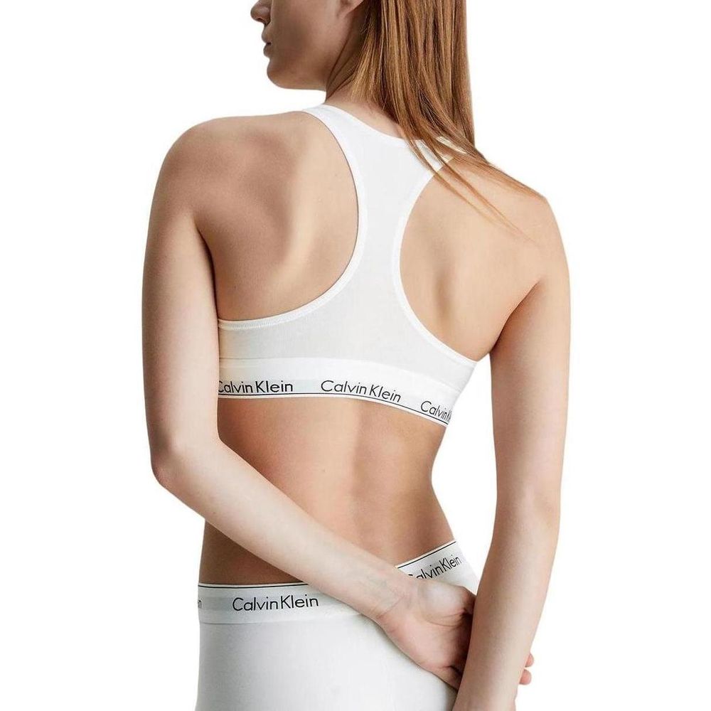 Soutien-gorge en coton blanc Calvin Klein Underwear