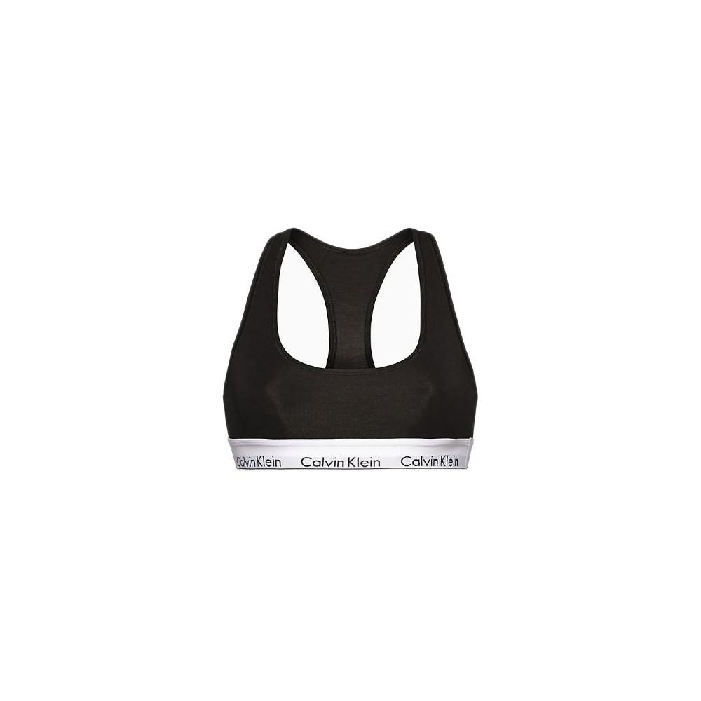 Soutien-gorge en coton noir Calvin Klein Underwear