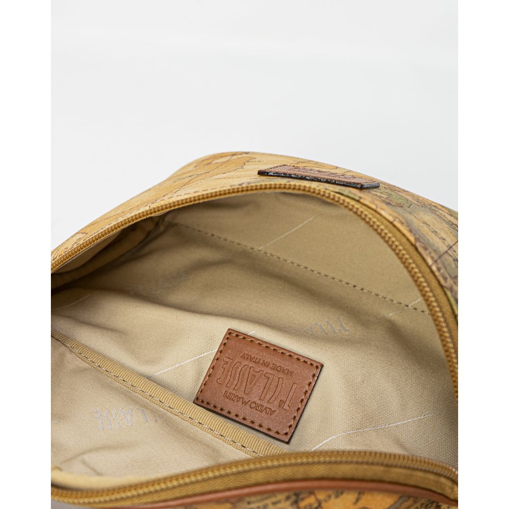 Sac banane en cuir beige Alviero Martini Prima Classe