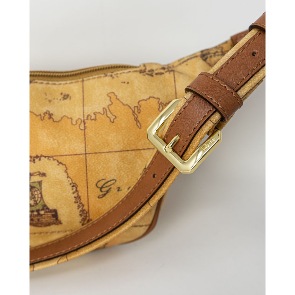 Sac banane en cuir beige Alviero Martini Prima Classe