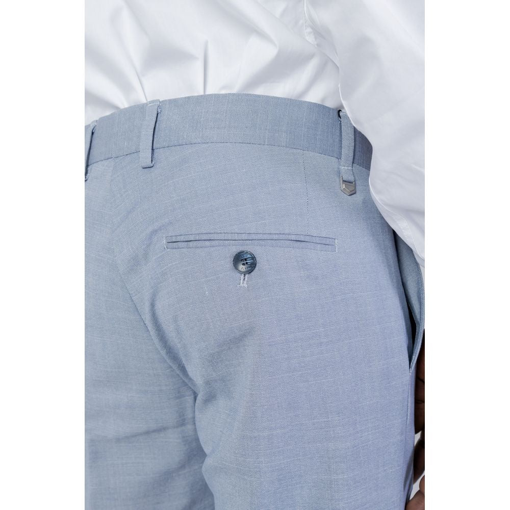 Antony Morato Blue Polyester Pant by Antony Morato