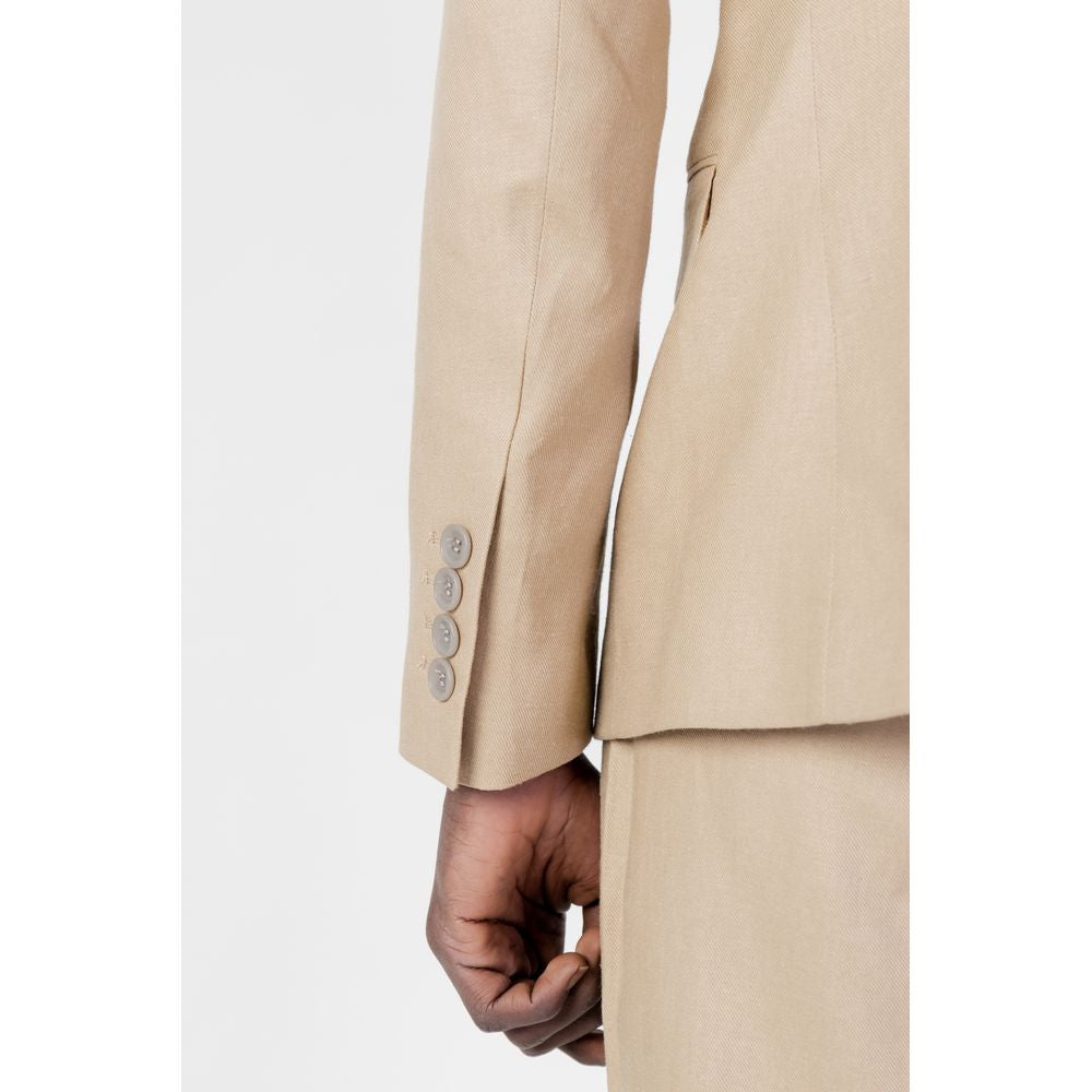 Costume en lin beige Antony Morato