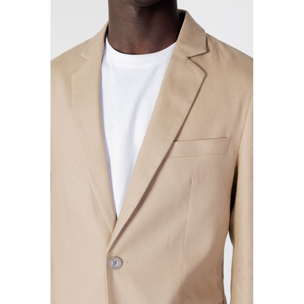 Costume en lin beige Antony Morato