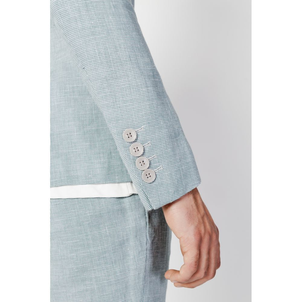Antony Morato Blazer en Lin Vert