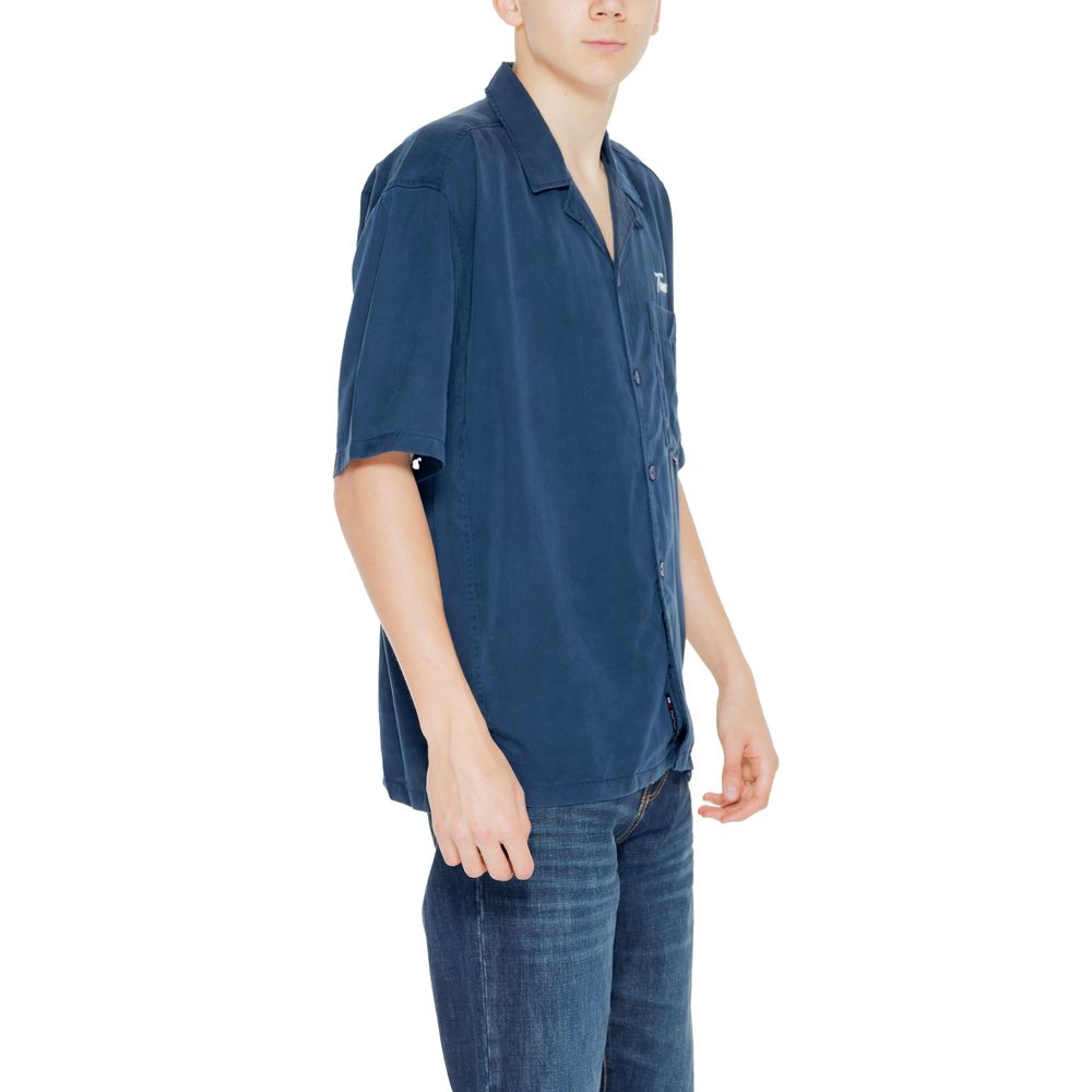 Tommy Hilfiger Jeans Blue Lyocell Shortsleeve by Tommy Hilfiger Jeans