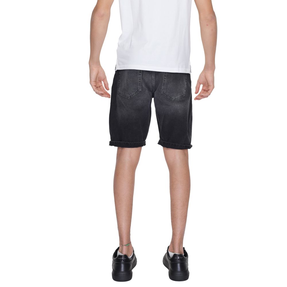 Antony Morato Bermuda en coton noir