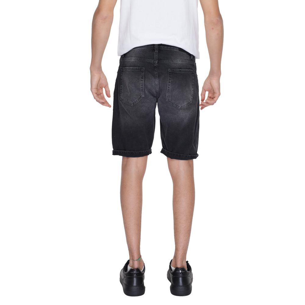 Antony Morato Bermuda en coton noir
