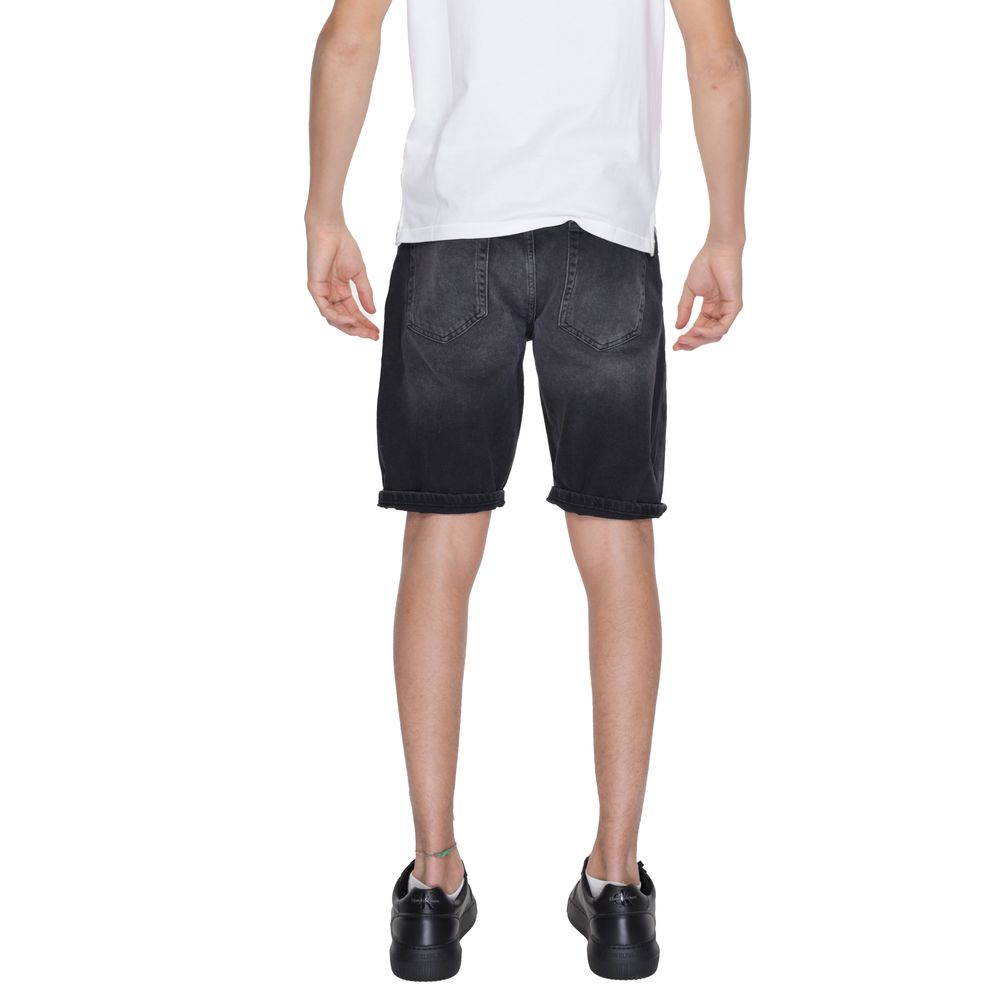 Antony Morato Bermuda en coton noir