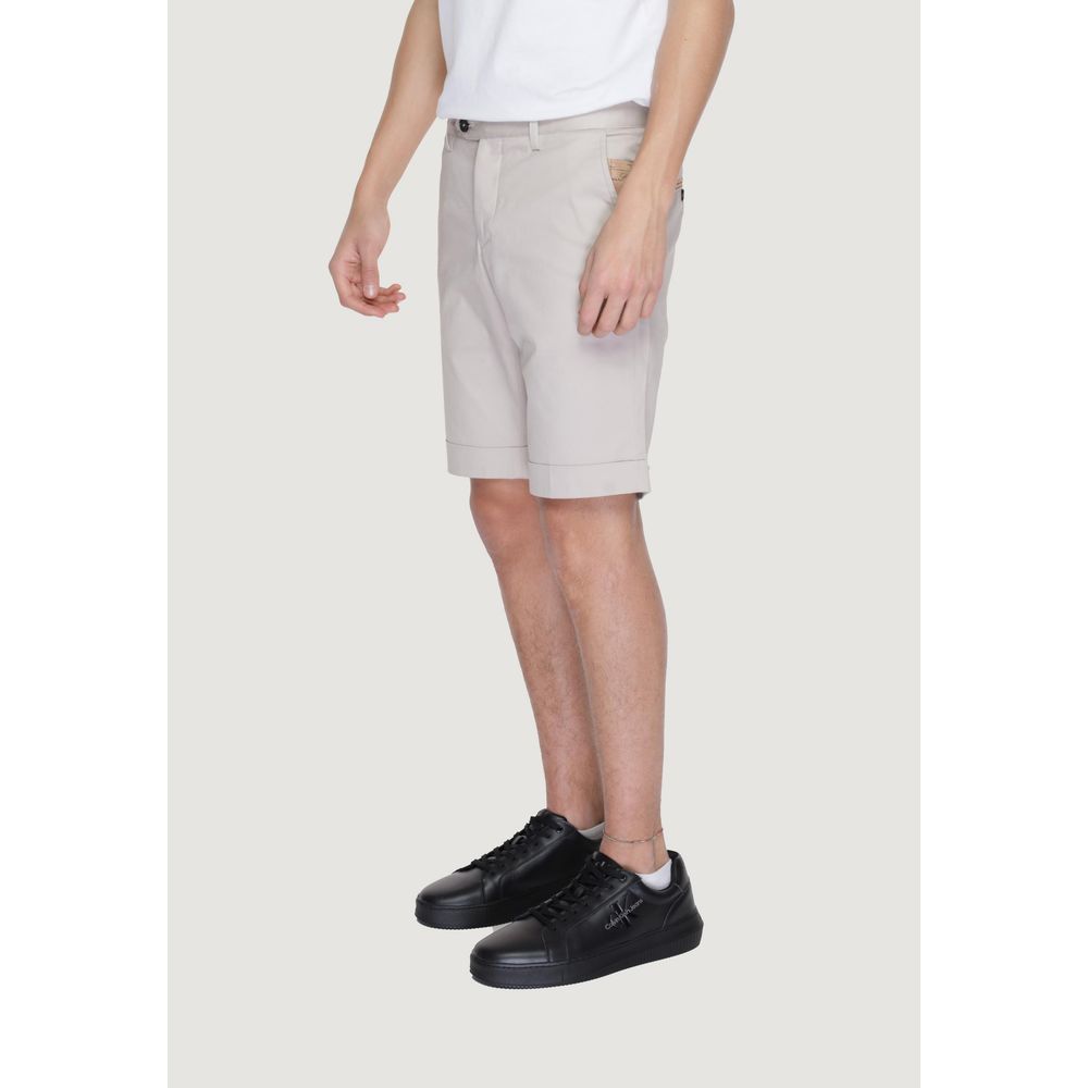 Short Alviero Martini Prima Classe en coton beige