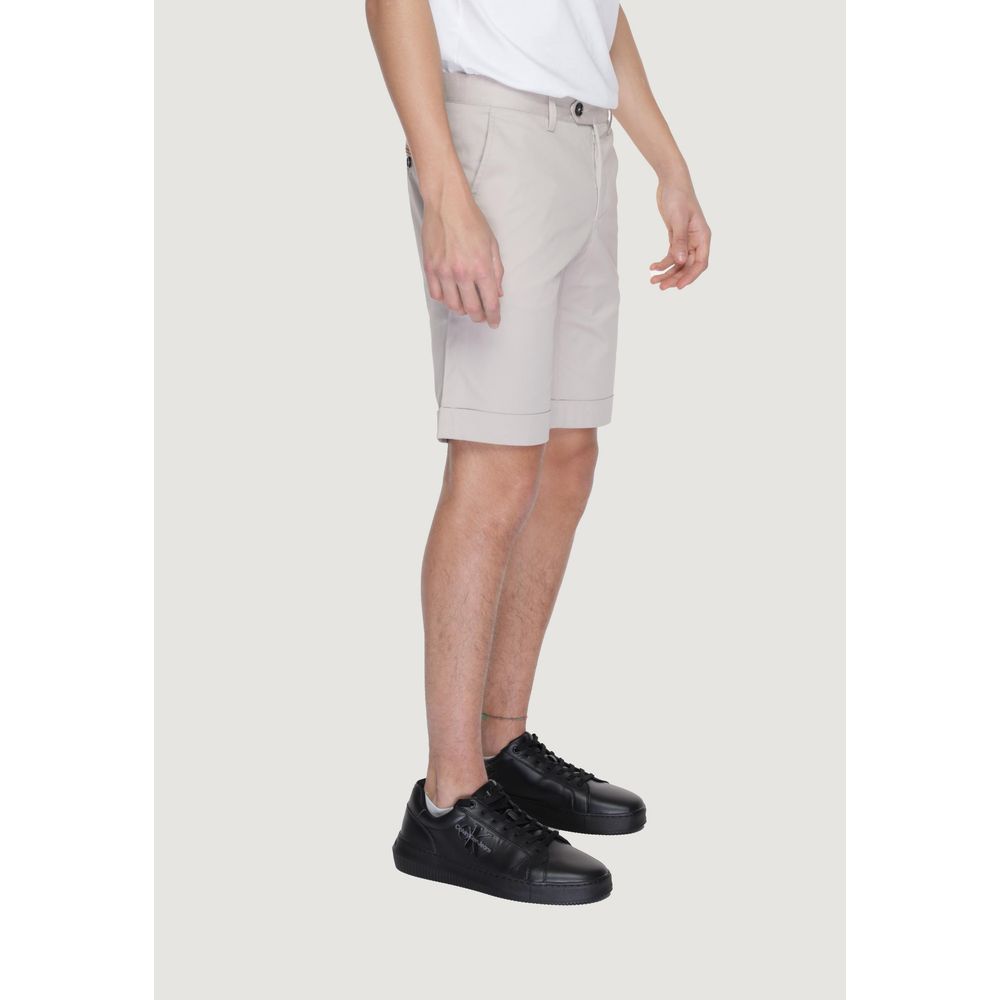 Short Alviero Martini Prima Classe en coton beige